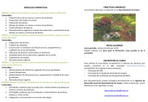 Folleto informativo curso jardinería 2020-2